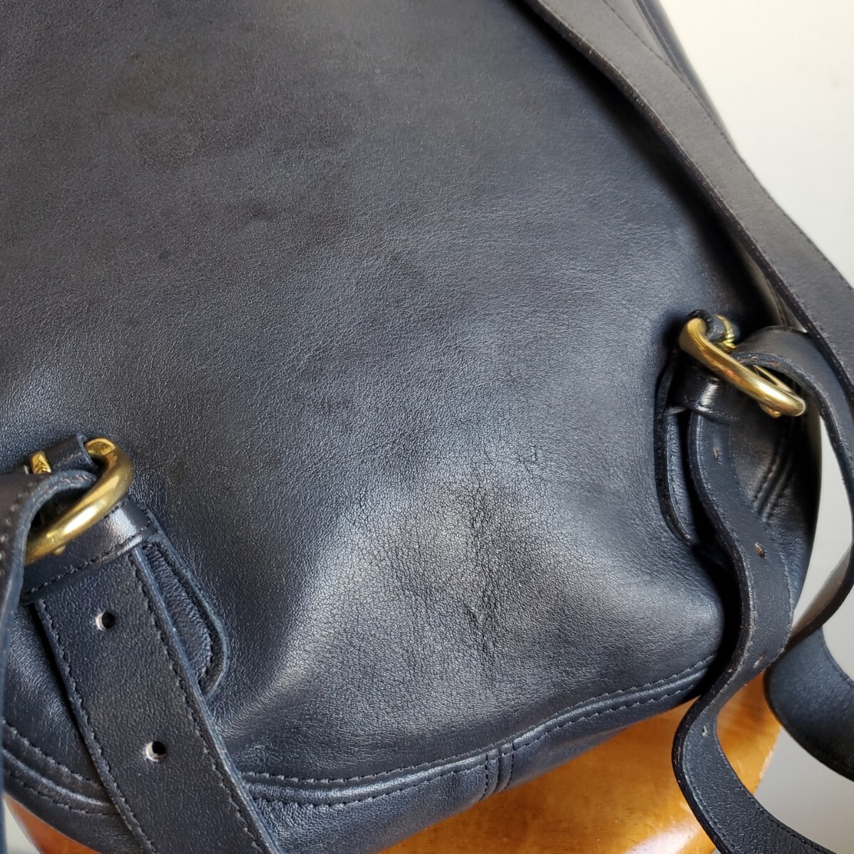 875 80s90s USA製 オールドコーチ OLD COACH レザー リュック No D4C
