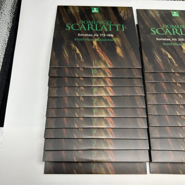ドメニコ・スカルラッティ 鍵盤作品全集 スコット・ロス 34枚組