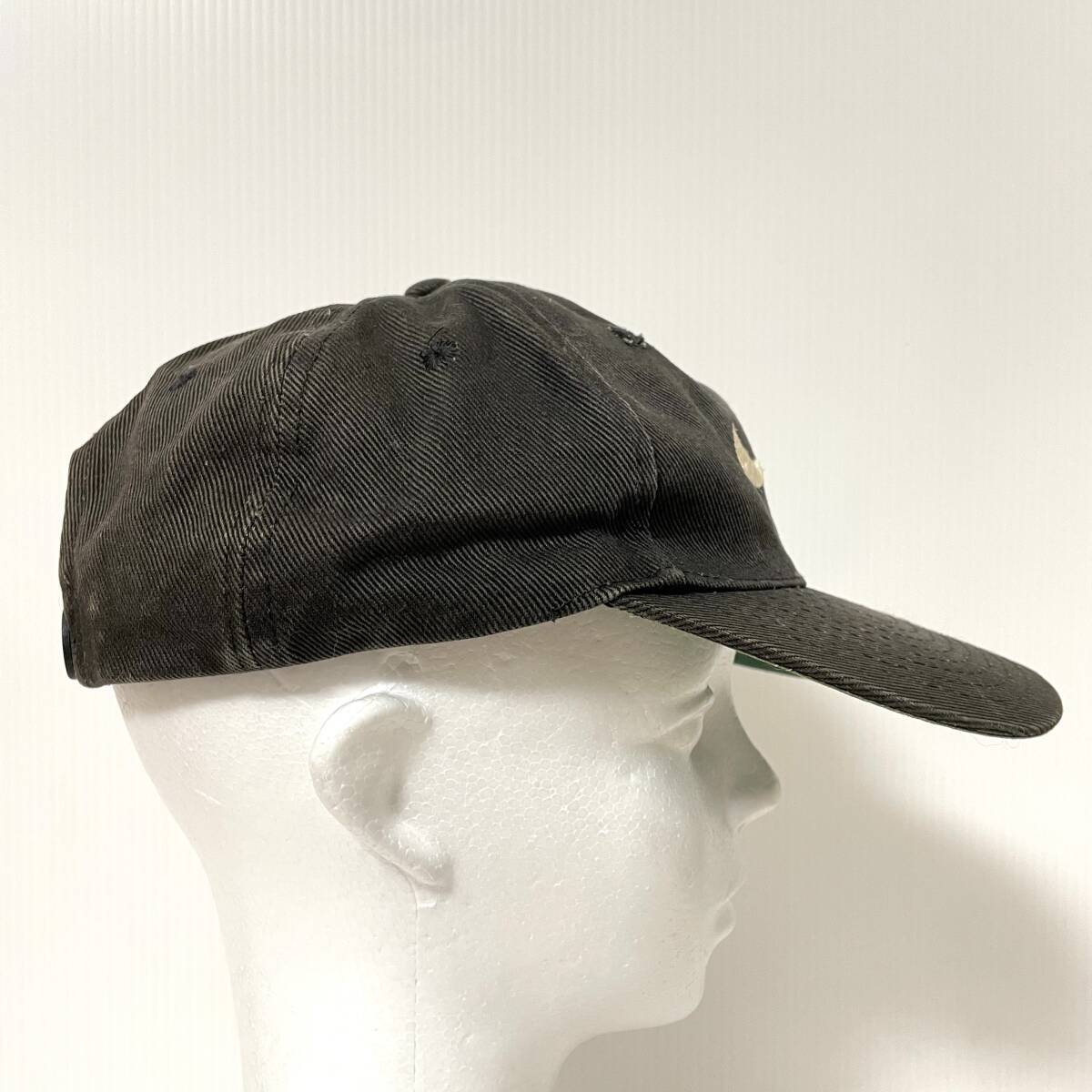 90s ナイキ NIKE 6パネルキャップ ブラック 色褪せ F50306COH つば裏