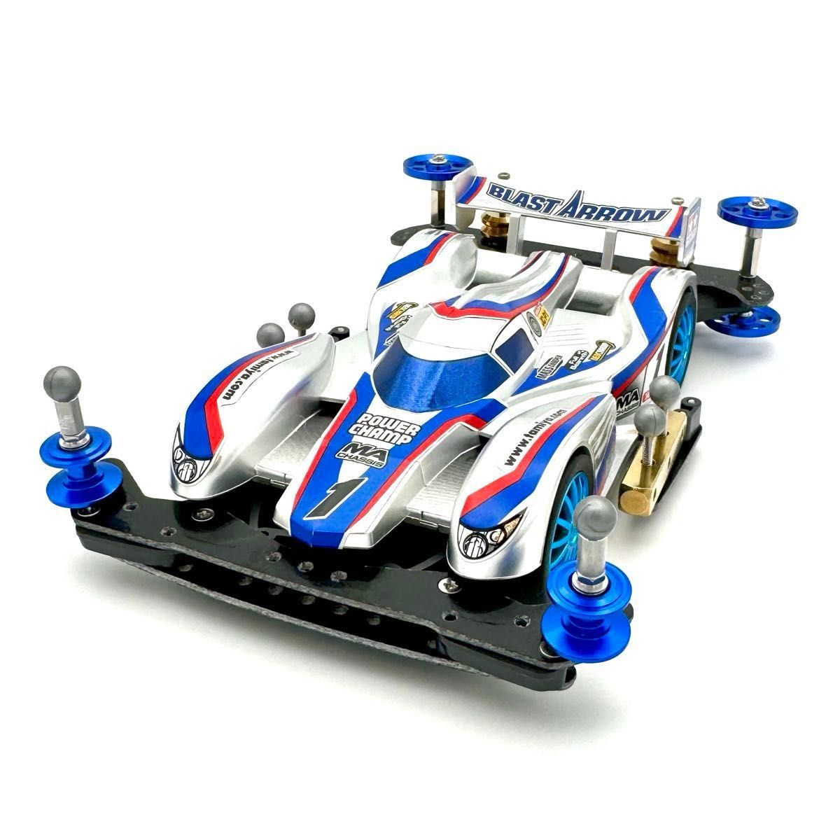 ミニ四駆完成品 ブラストアロー アルミメタリック 特別限定モデル／MA