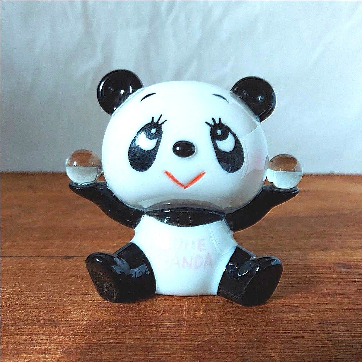 昭和レトロ 復刻 内藤ルネ パンダ 貯金箱 RUNE 陶器製｜Yahoo!フリマ