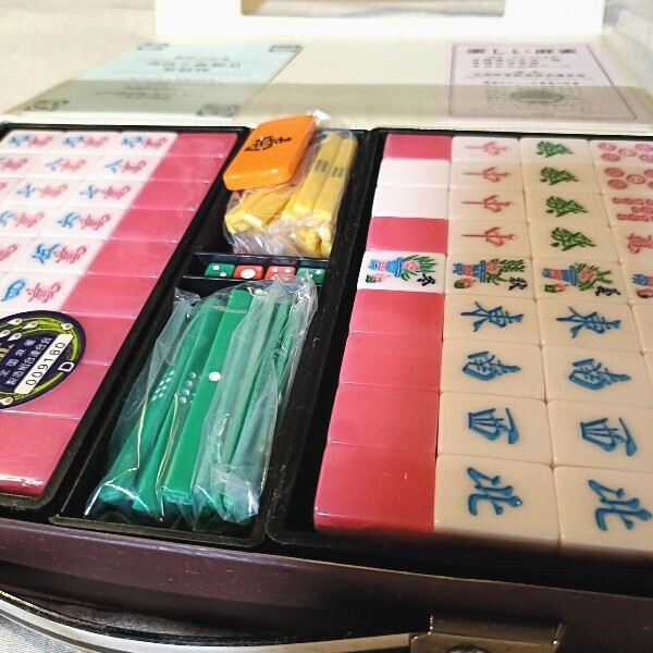Yahoo!オークション - ミズノ丸一 麻雀牌 パル 蛍光ピンク 麻雀パイ レ