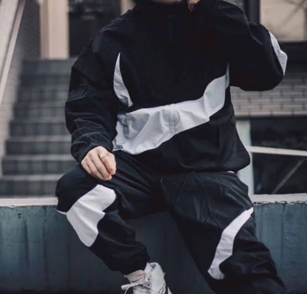 XL 新品 NIKE ナイキ メンズ スウッシュウーブンジャケット ビッグ