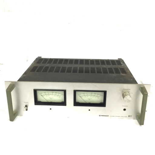 Yahoo!オークション - Pioneer M-73 ステレオパワーアンプ 通電確認済