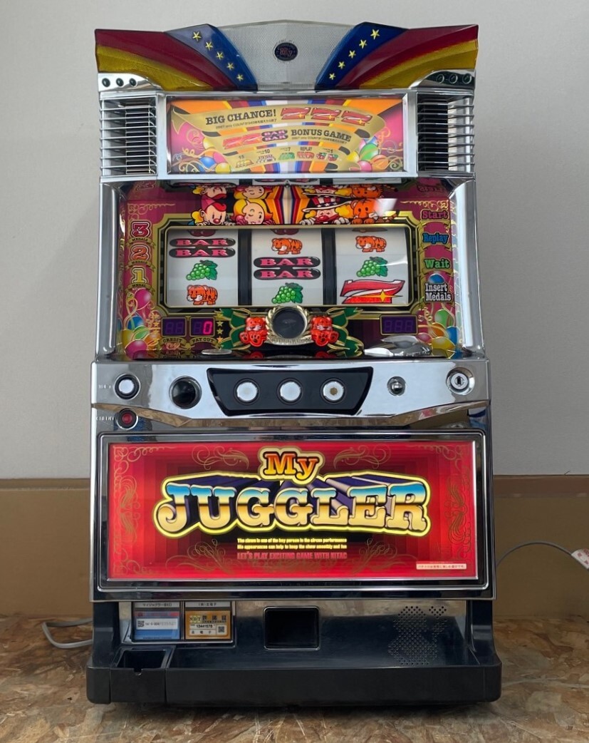 Yahoo!オークション - パチスロ マイジャグラー3 実機 コイン不要機付