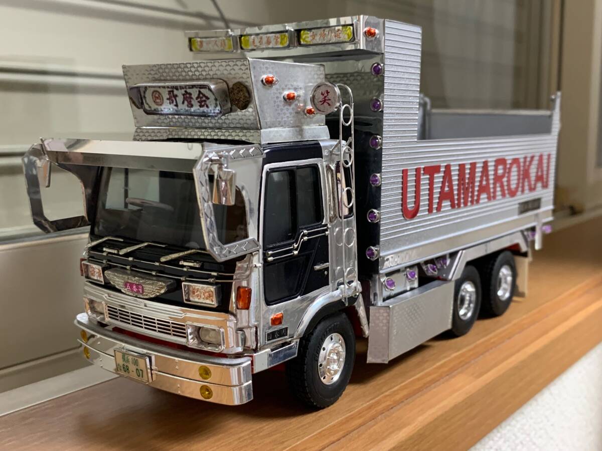 Yahoo!オークション - 部品取りジャンク扱い 1/32 アオシマ 10tダンプ