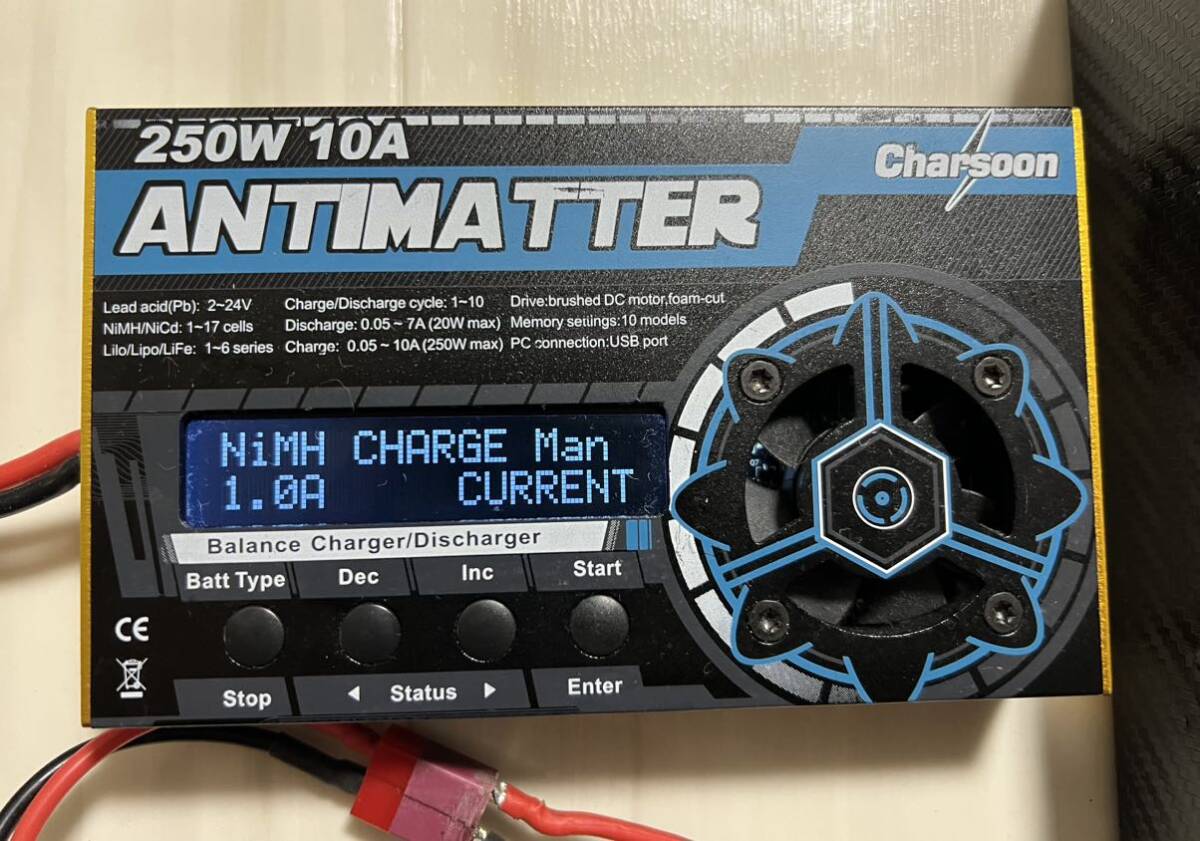 Yahoo!オークション - ANTIMATTER 充電器 安定化電源セットミニ四駆