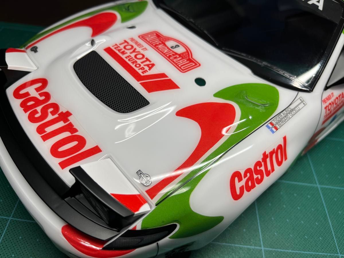 TOYOTA CELICA GT-FOUR RC ラリーカー Castrolカラー ST185 タミヤ