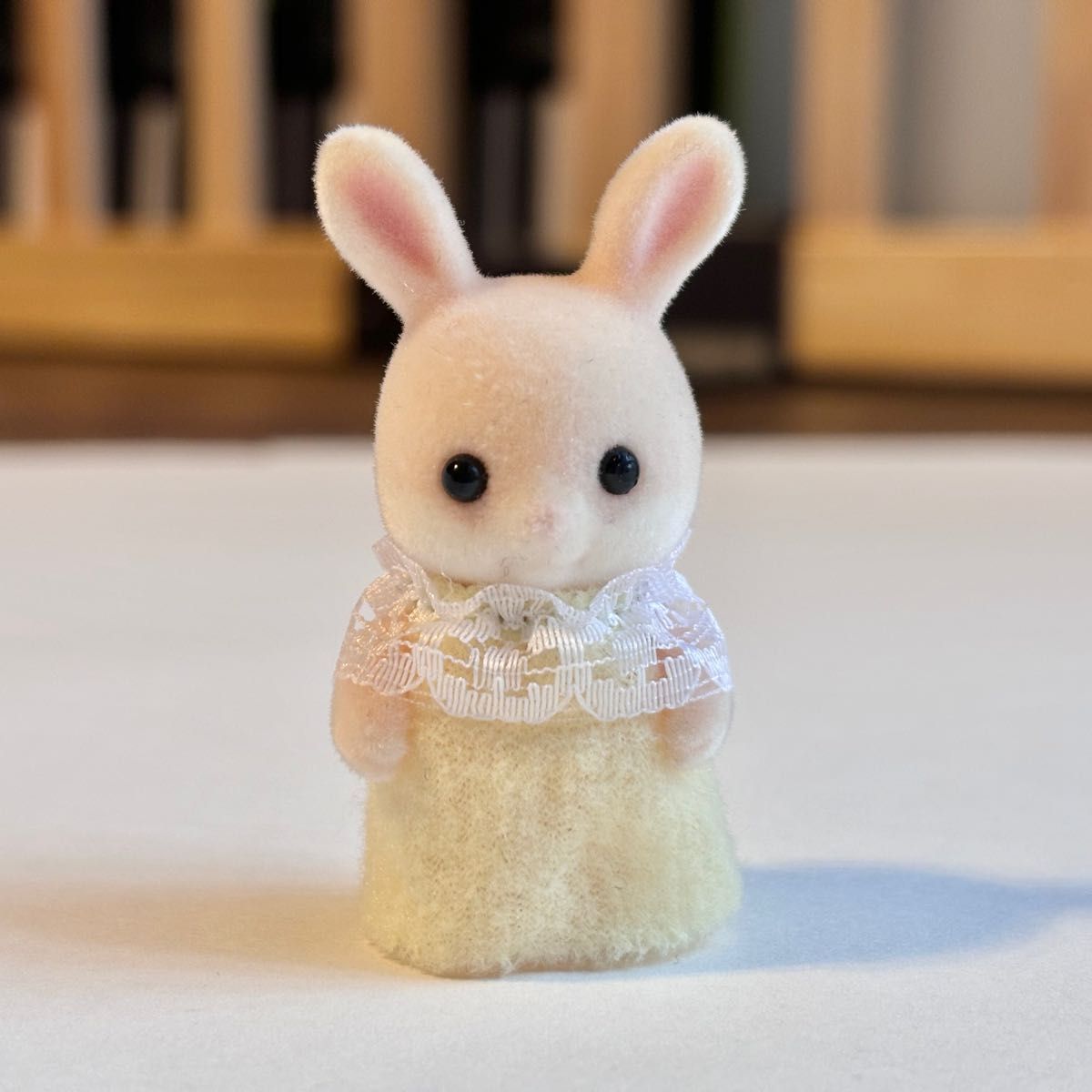 シルバニアファミリー】ウサギファミリー ピンクわたウサギの赤ちゃん