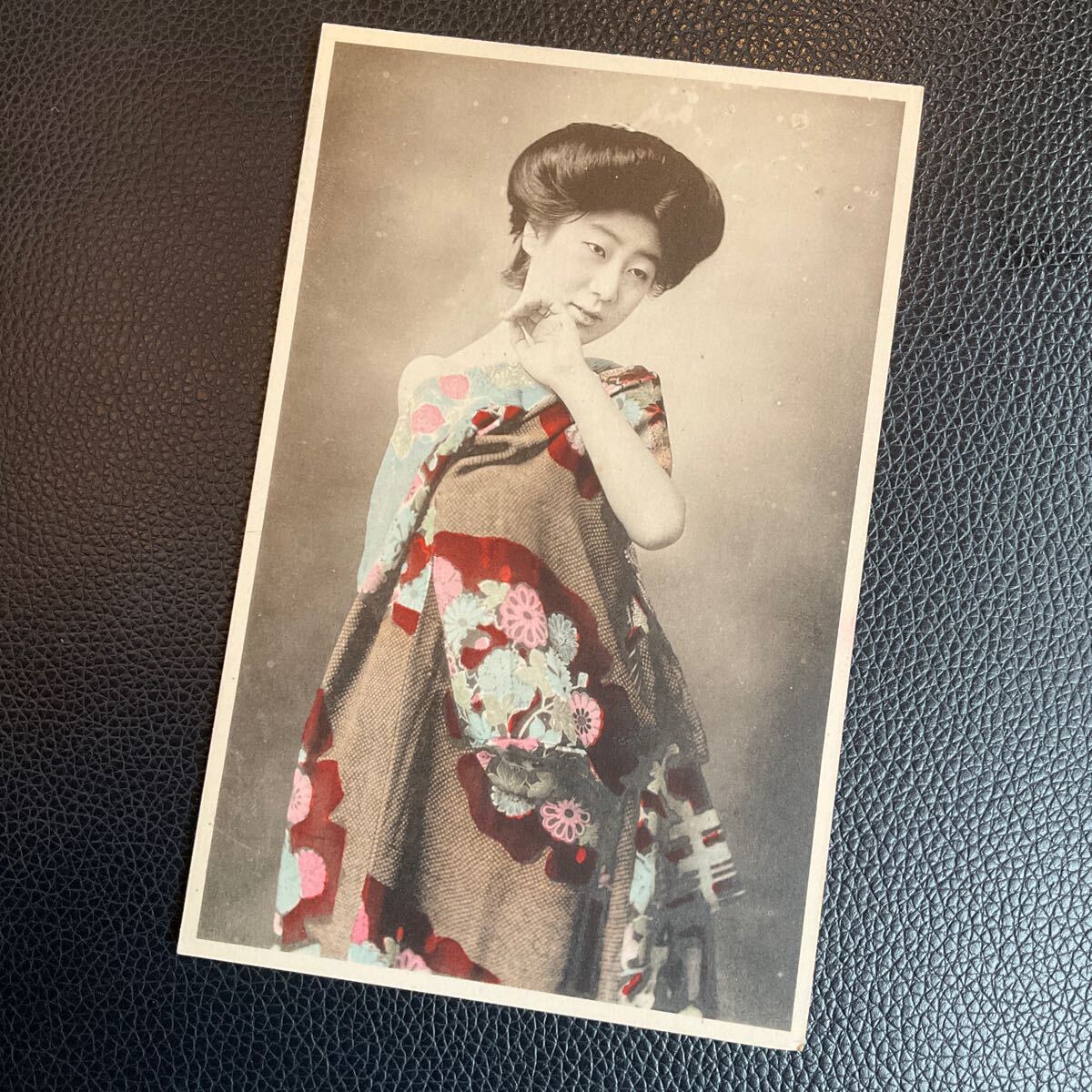 Yahoo!オークション - 戦前絵葉書 古写真 女性風俗 3-① 日本美人 和服