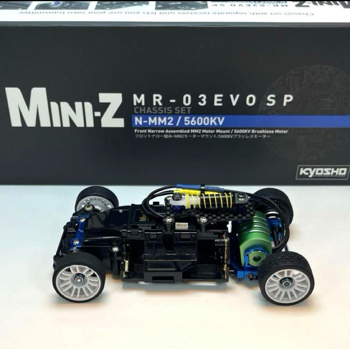 京商 MINI-Z MR-03 EVO N-MM2 4100KV オプション多め シャシー
