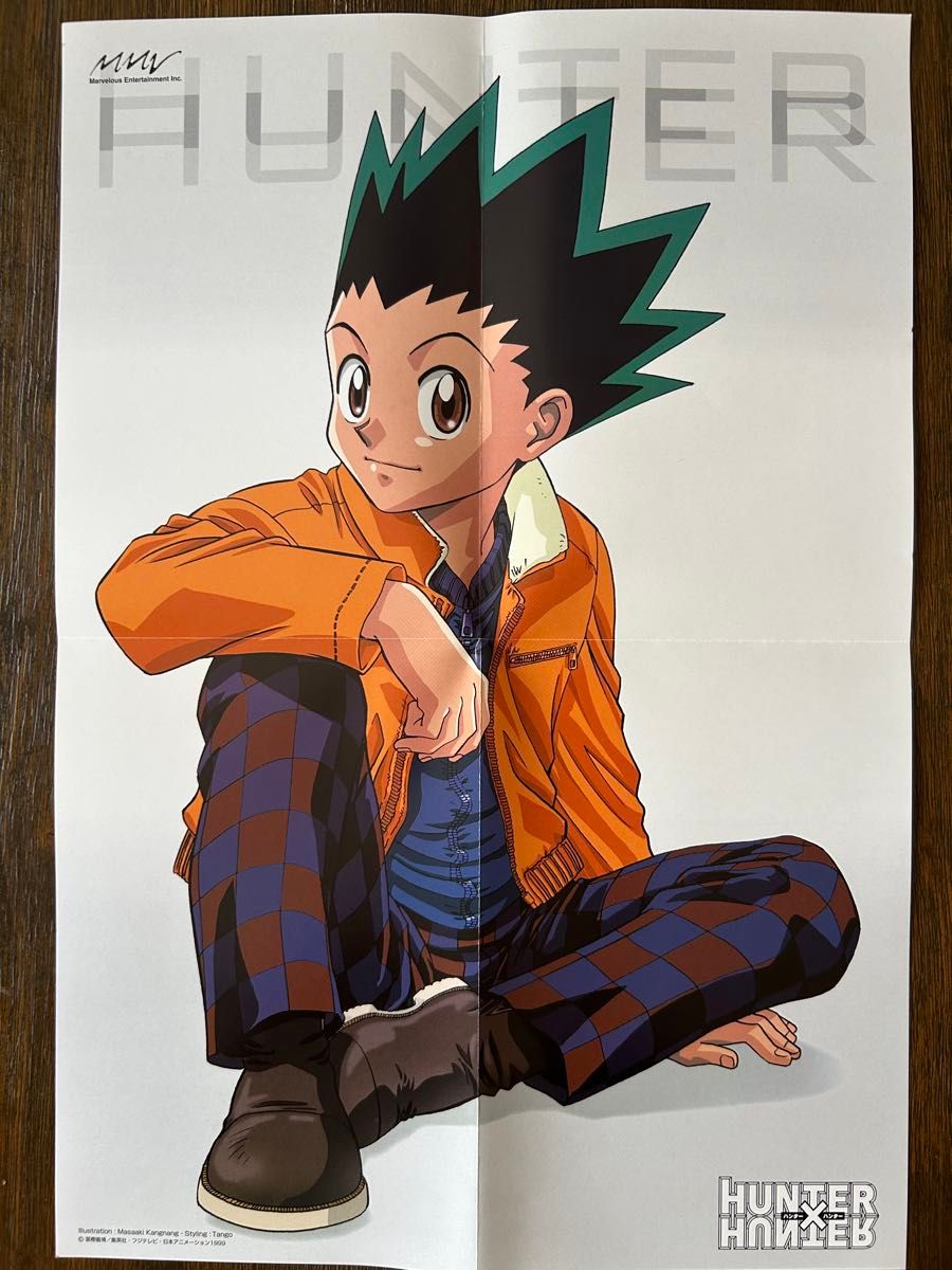 HUNTER×HUNTER DVD 6 特典 ポスター ゴン 旧アニメ ハンターハンター