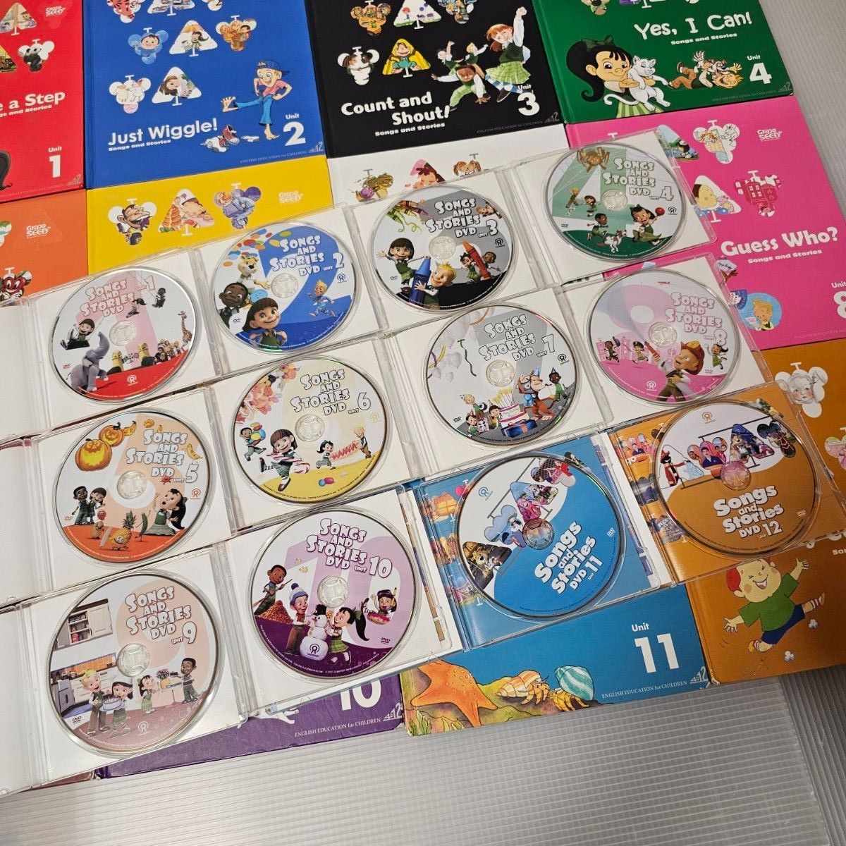 GrapeSEED unit 1 ~ 12 グレープシード ユニット1から12 子ども向け