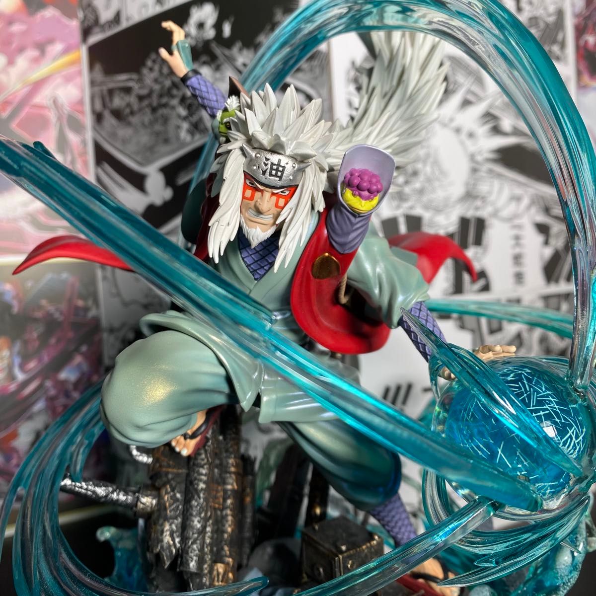 ナルト NARUTO 自来也 三忍 仙人モード フィギュア ガレージキット