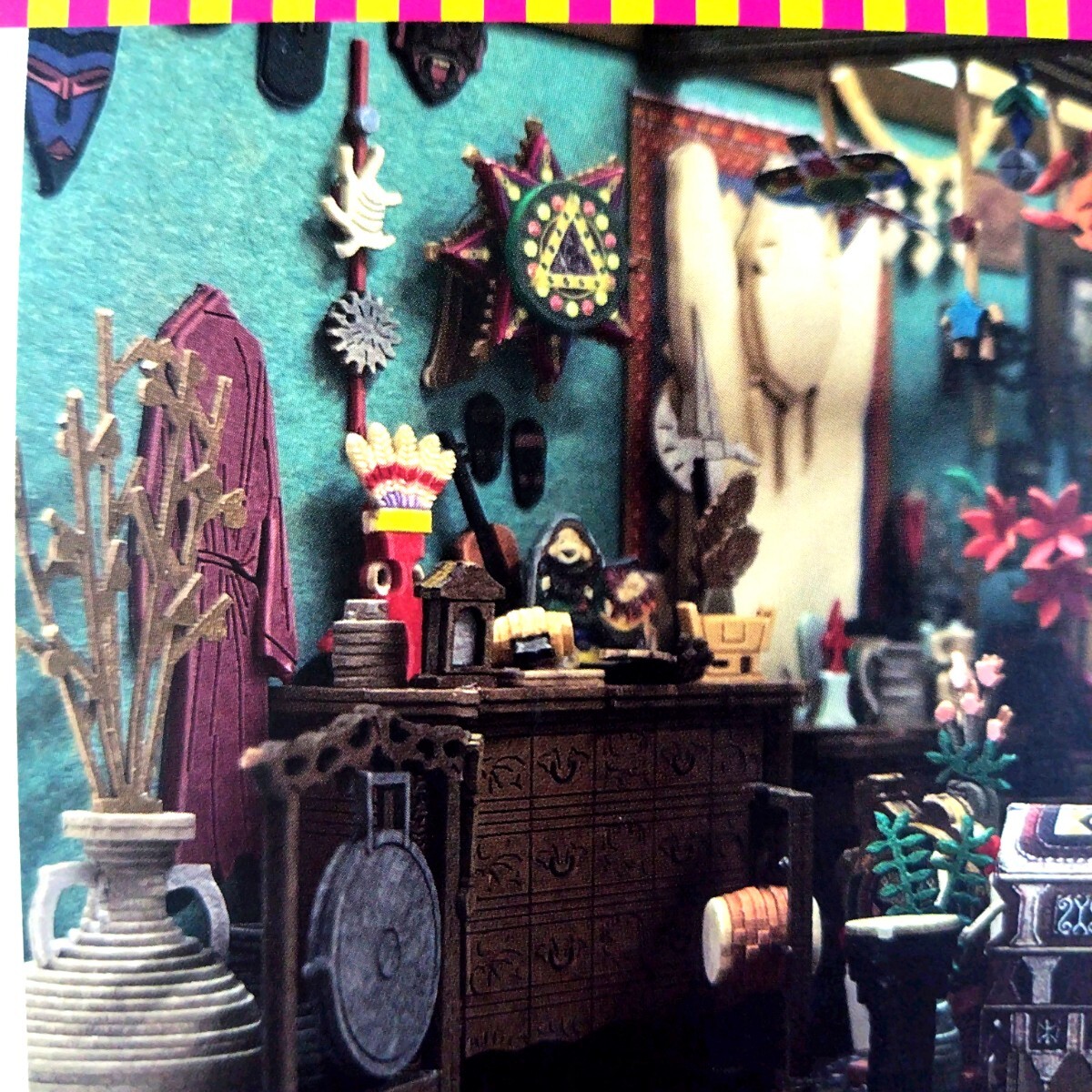 ジブリパーク 魔女の谷限定品 みにちゅあーとキット ハウルの城寝室