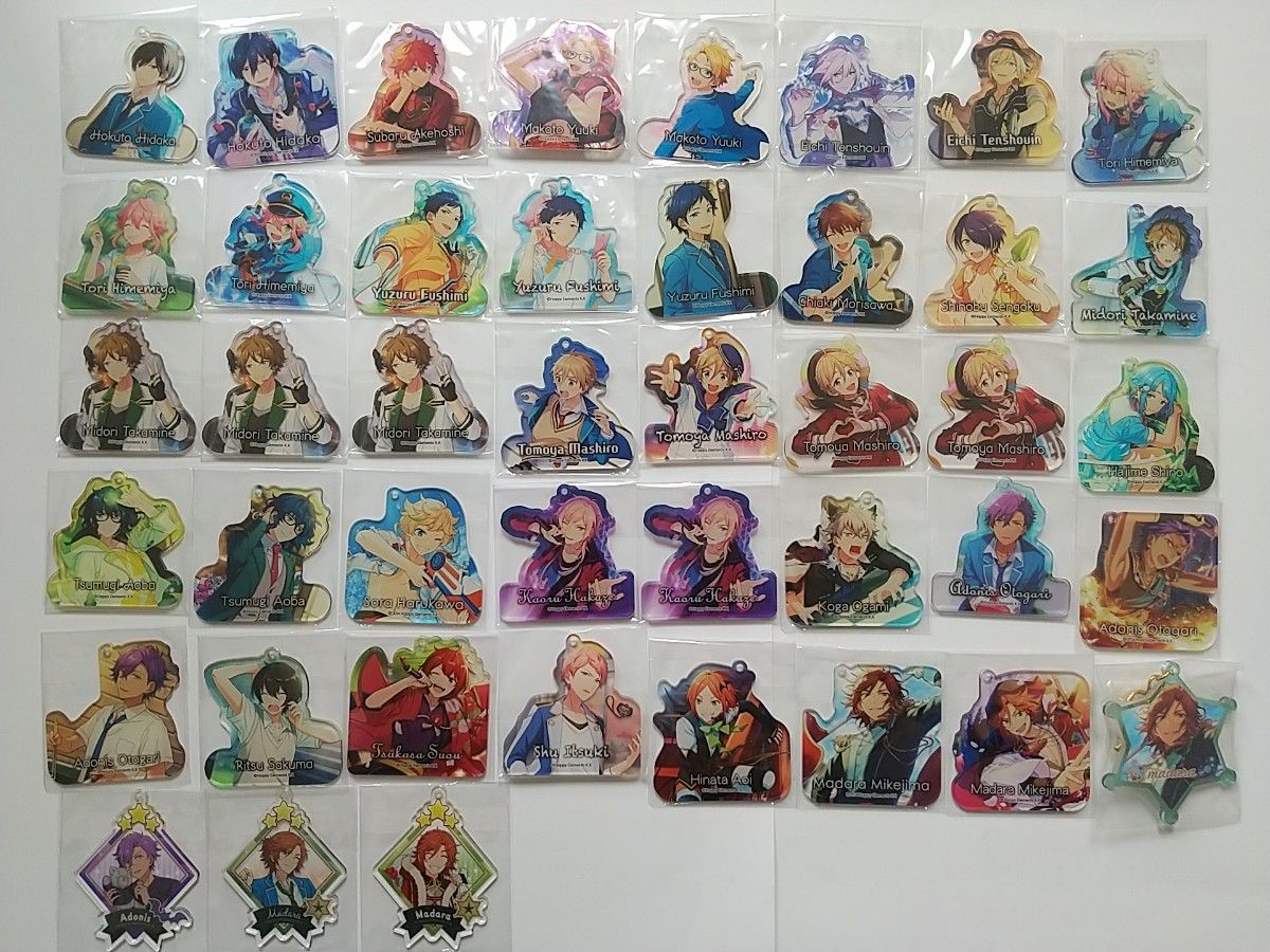 あんスタ アクリルキーホルダーコレクション アクキー 星みっつ