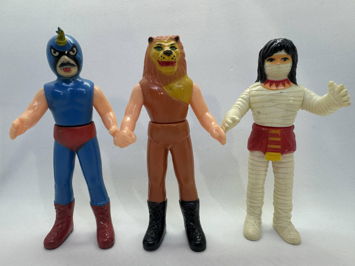 Yahoo!オークション - 中嶋製作所製 タイガーマスクと悪者レスラー ミ