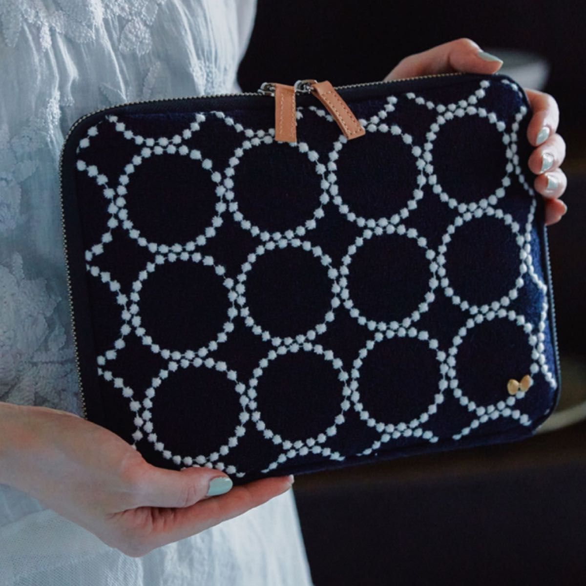 ミナペルホネン ポーチ おおきいひきだしポーチ ほぼ日 minaperhonen