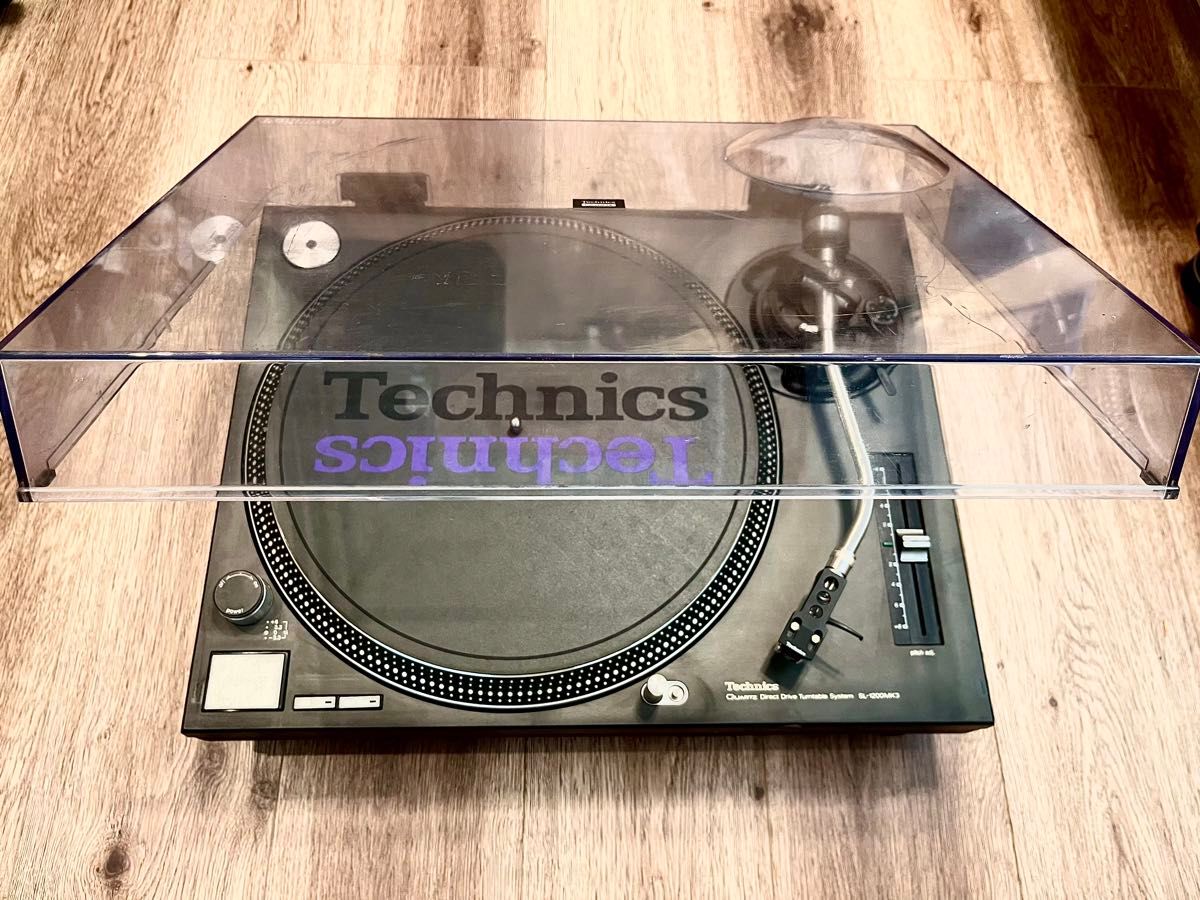 Technics SL-1200MK3 ターンテーブル SHURE M44G カートリッジ付き