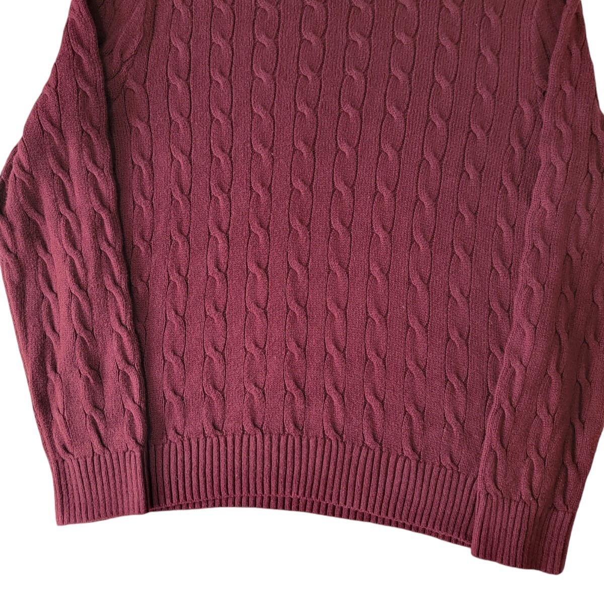 永遠の定番】ポロラルフローレン POLO BRALPH LAUREN ケーブルニット