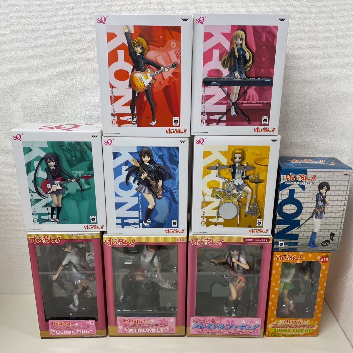 Yahoo!オークション - 未開封 けいおん フィギュア まとめ売り 大量セ