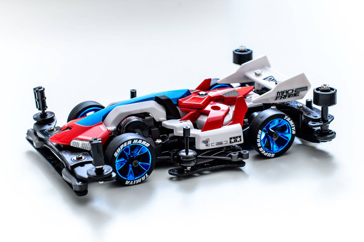 ミニ四駆完成品 マッハフレーム カスタム完成品・塗装済未走行｜Yahoo