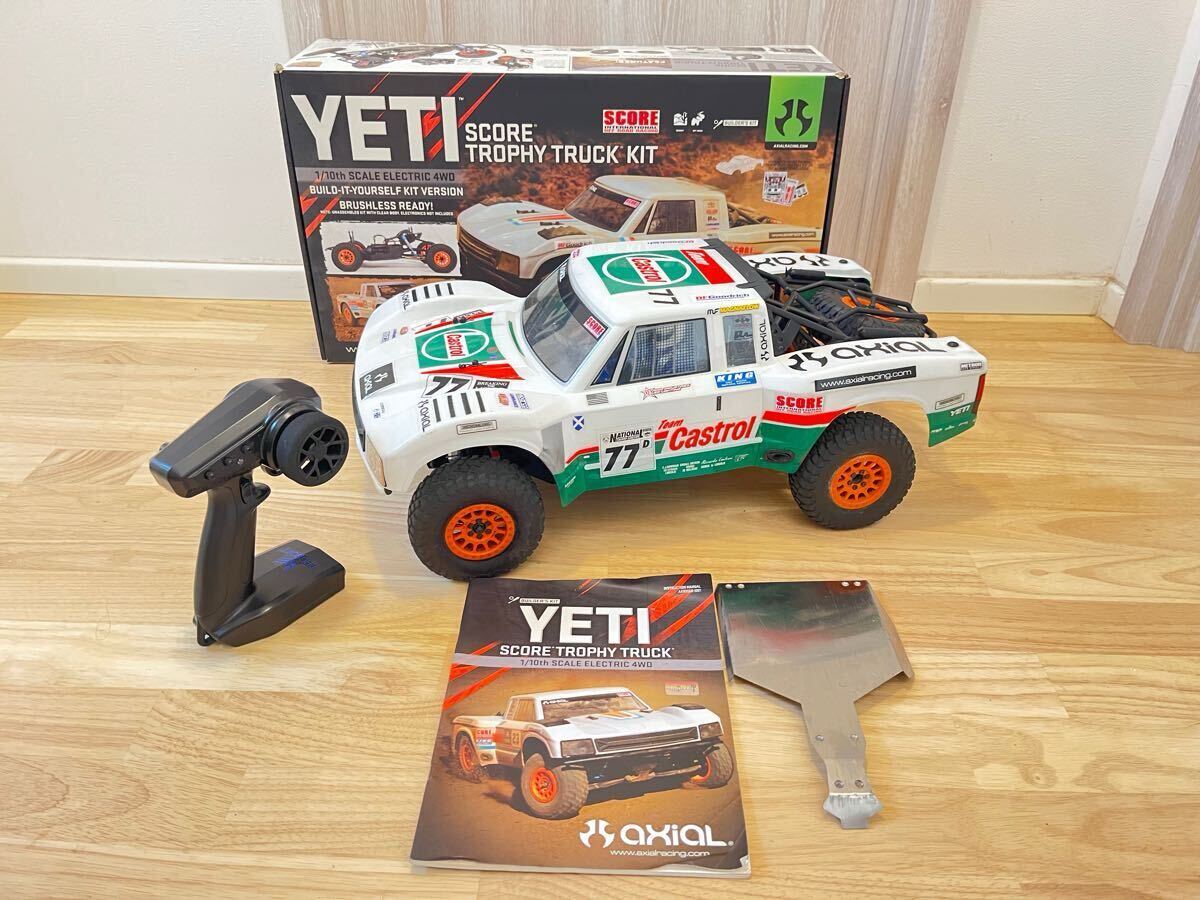 Yahoo!オークション - スコアトロフィートラック1/10 axial yeti SCORE