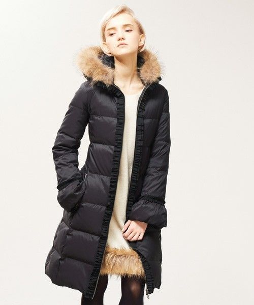 ランバンオンブルー ダウンコート36ブラック｜Yahoo!フリマ（旧