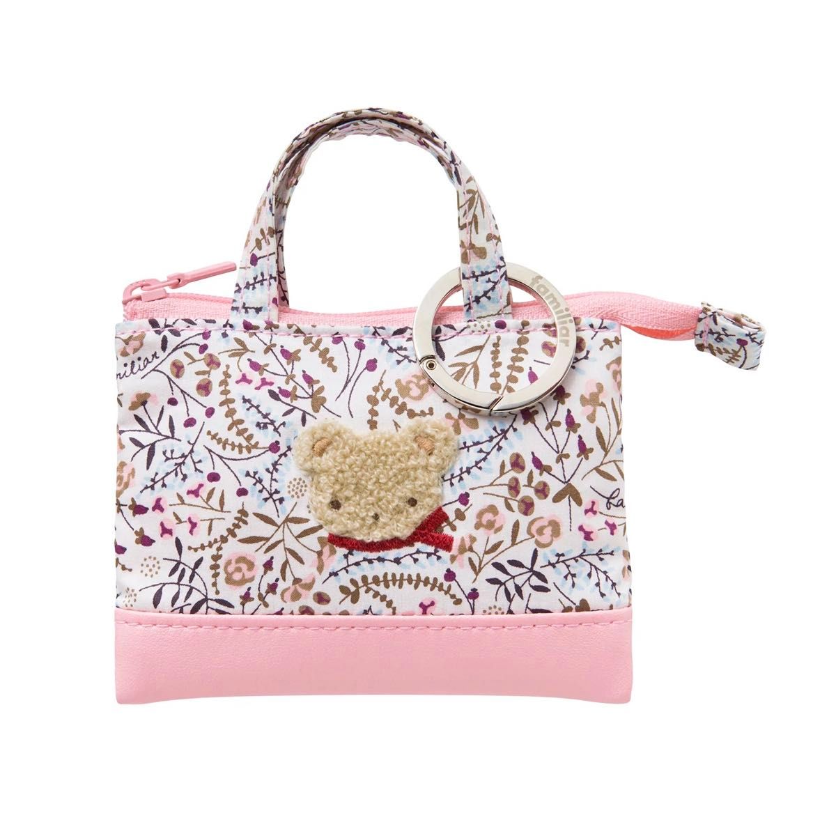 ファミリア ミニバッグチャーム リバティ ピンク ポーチ｜Yahoo!フリマ