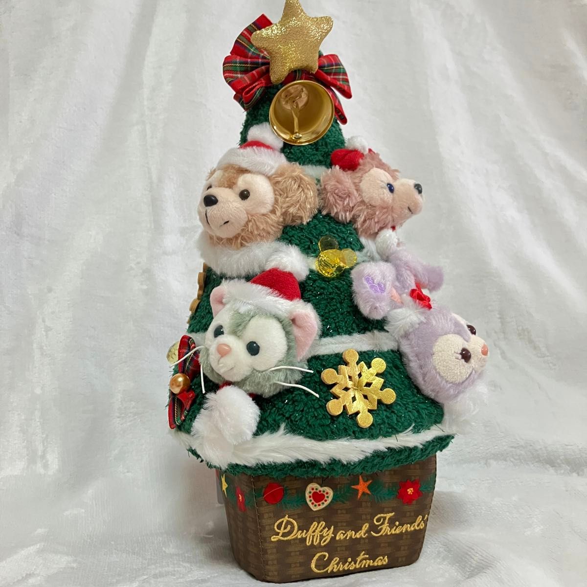タグ付き ダッフィー＆フレンズ クリスマスツリー 2019 東京ディズニー