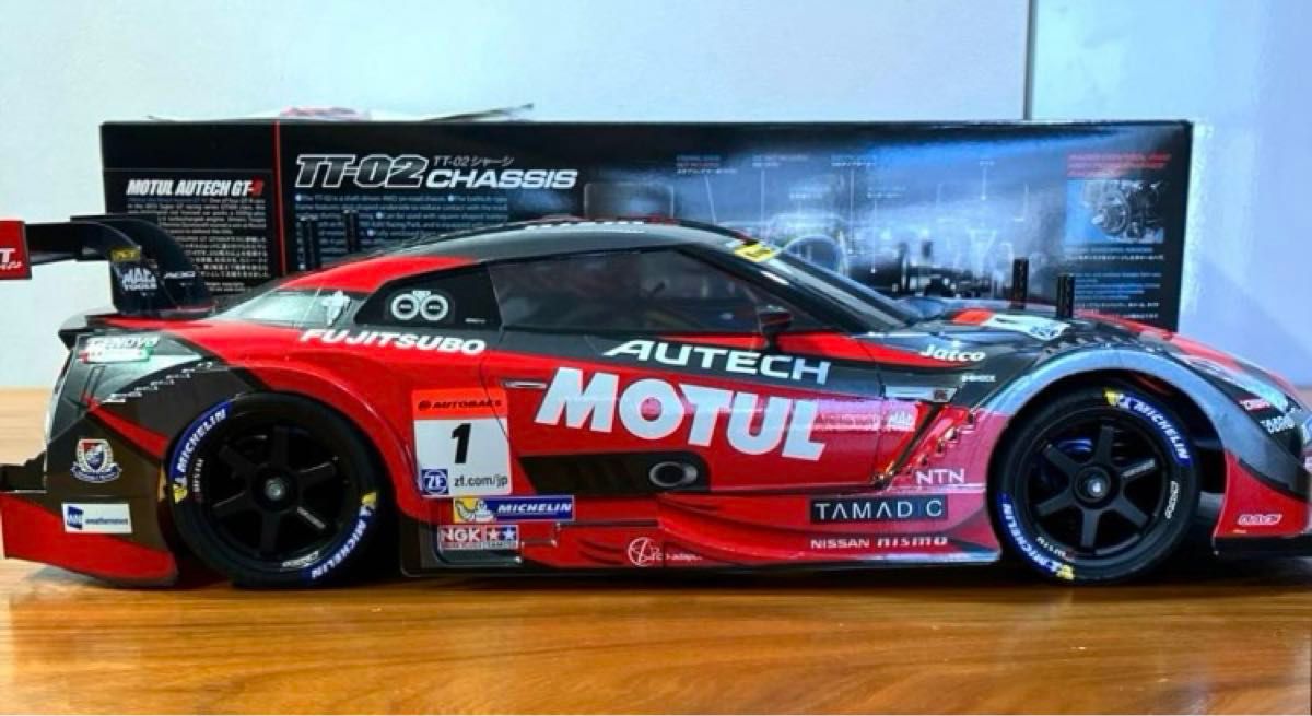 電飾付き SP 1584 MOTUL AUTECH GT-R スペアボディセット 51584 タミヤ