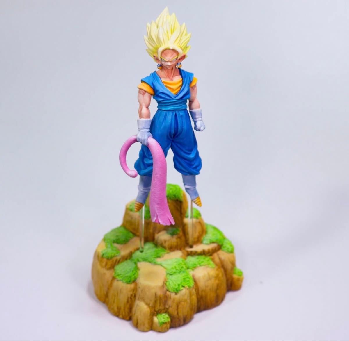 リペイント HG 超サイヤ人 ベジット ジオラマ台座付き ドラゴンボール
