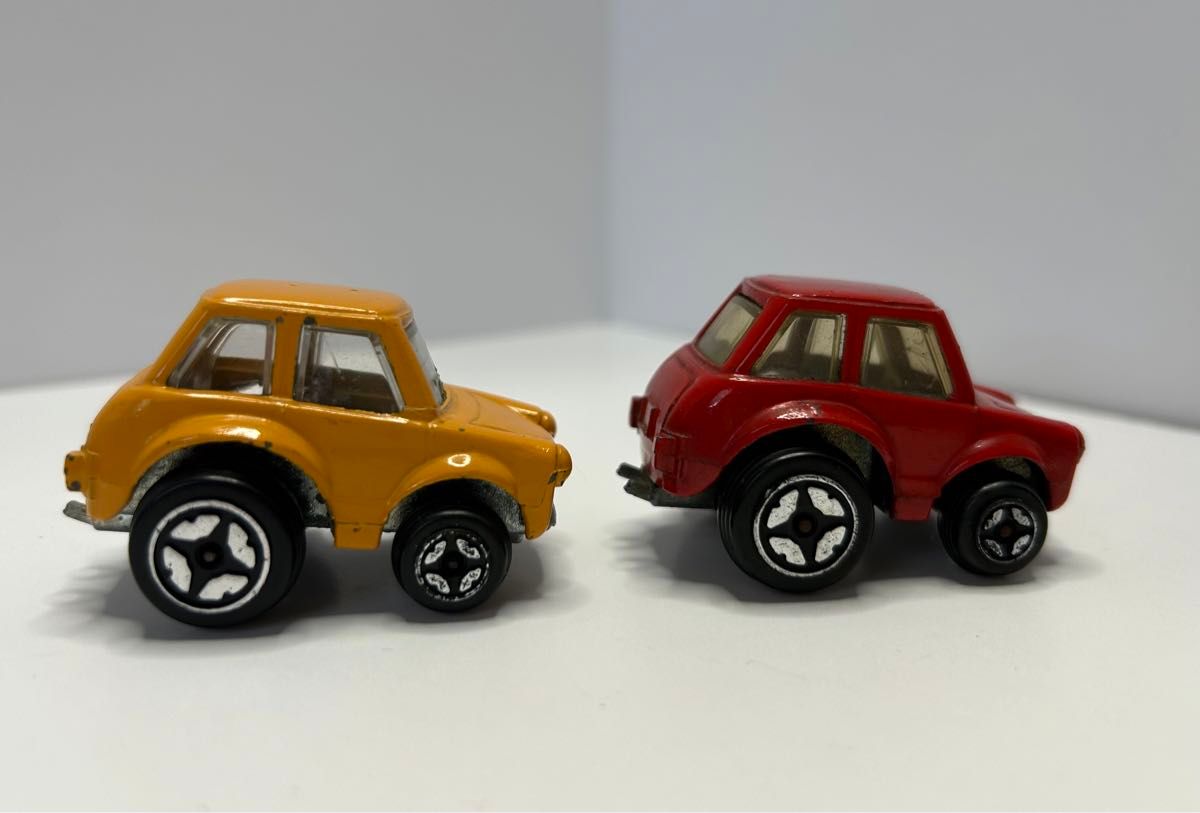 イタリア製 polistil POLI TOYS ポリトーイ デフォルメ ミニクーパー 2