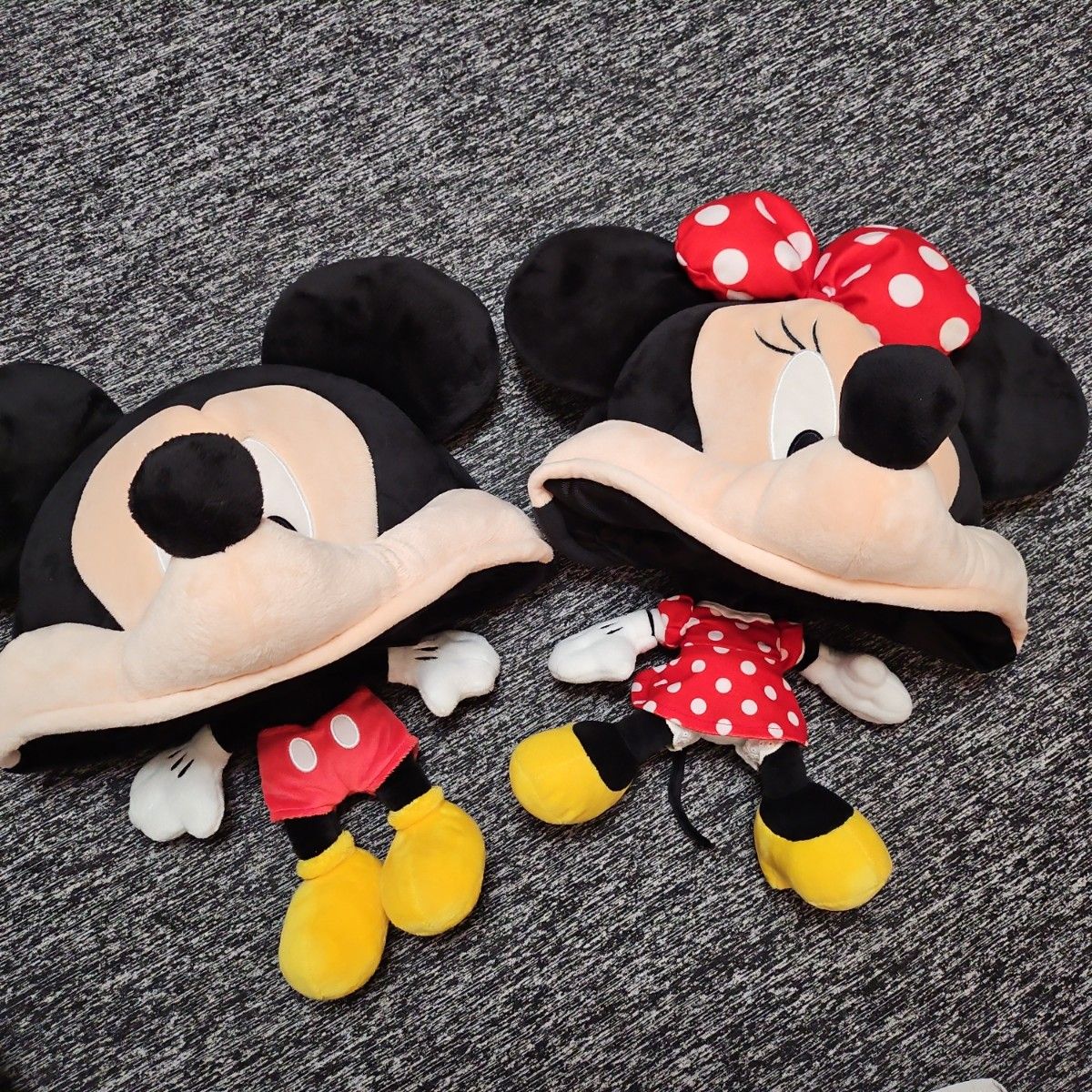 ディズニーリゾート 正規品 ミッキー ミニー 被り物 ファンキャップ