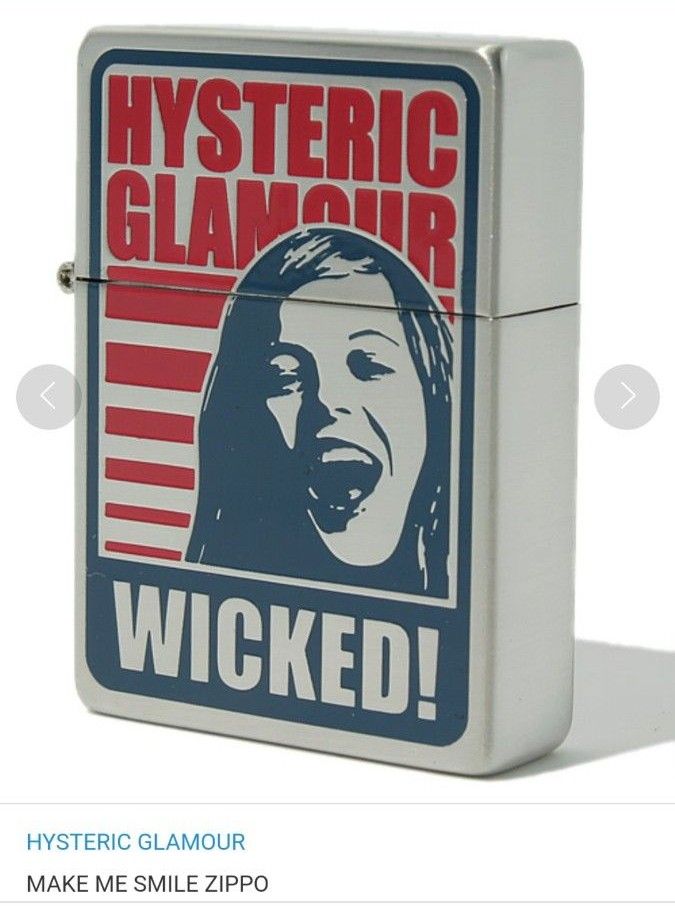 HYSTERIC GLAMOUR Zippo ライター タイムセール｜Yahoo!フリマ（旧