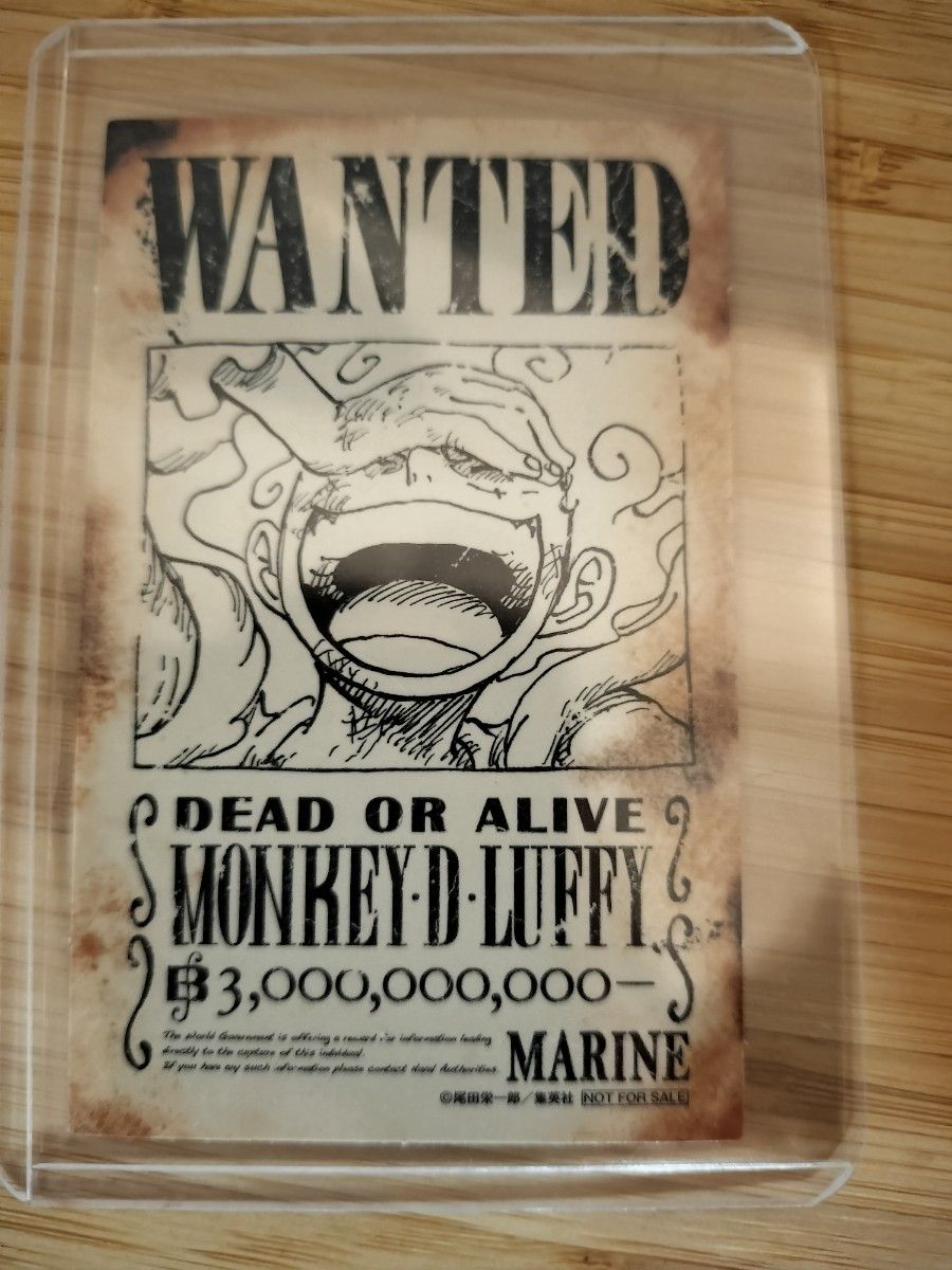 ジャンプフェスタ 手配書 ルフィ ニカ ONE PIECE ワンピース カード