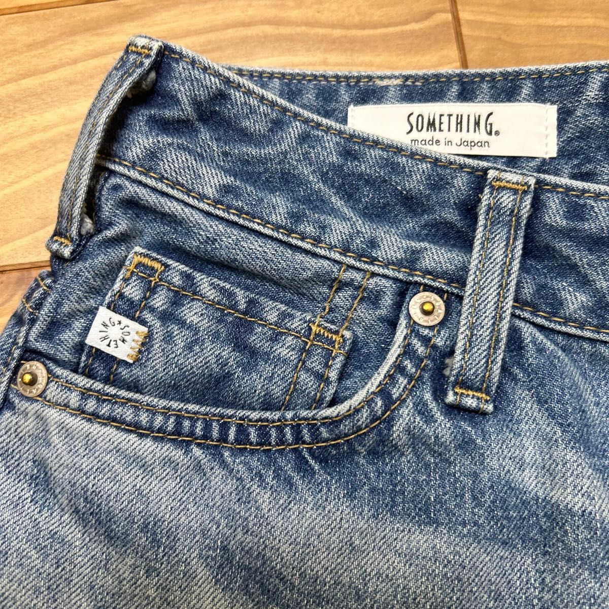 FASHIRU × SOMETHING］baggy fit Jeans size 0｜Yahoo!フリマ（旧