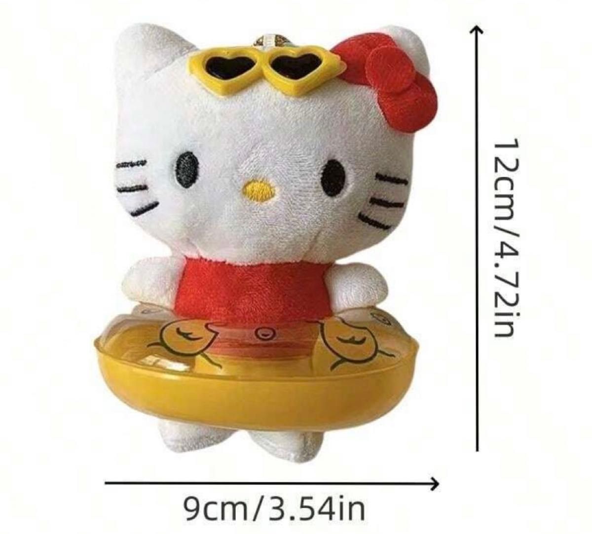 ハローキティ ガングロキティ マスコット 日焼けキティ ぬいぐるみ