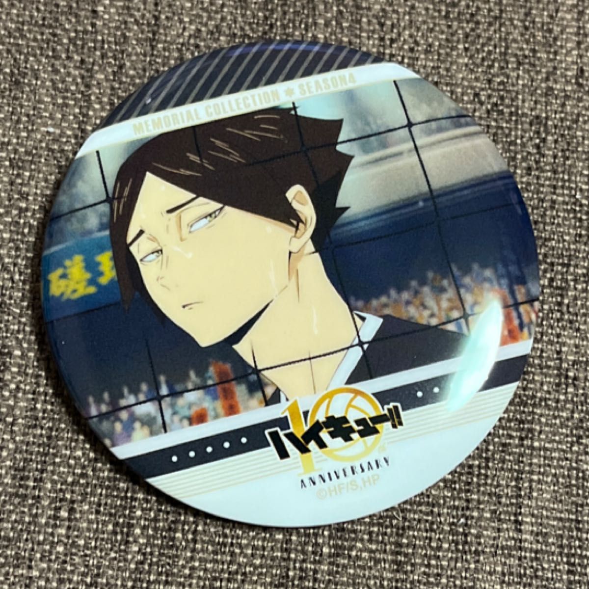ハイキュー 角名倫太郎 缶バッジ トレーディング缶バッジ メモリアル