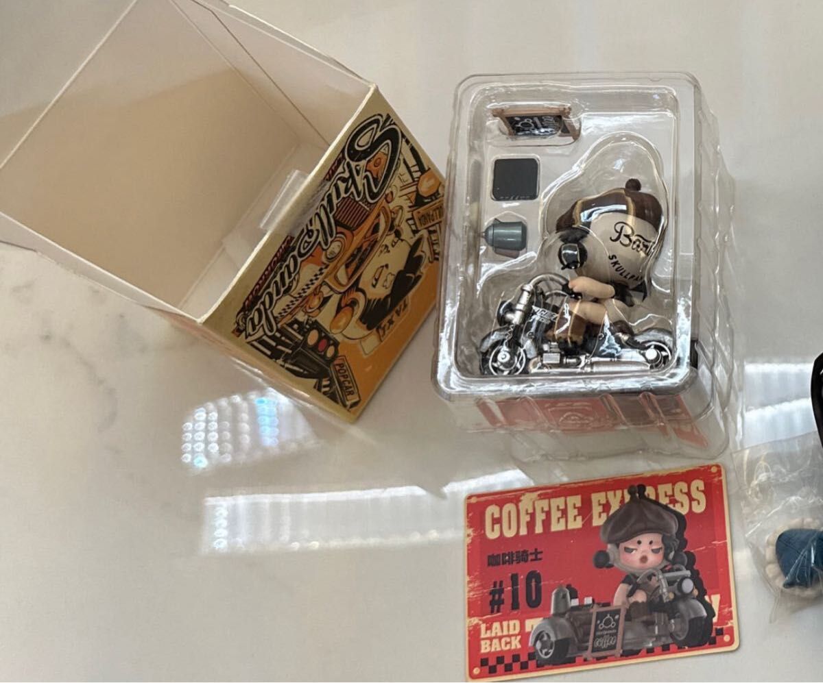 未開封】popmart SKULLPANDA Laid Back Tomorrow シリーズ Coffee