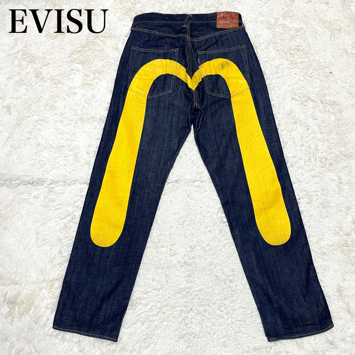 稀少極美品】EVISU エヴィス 大黒ペイント ビッグカモメ ジーンズ
