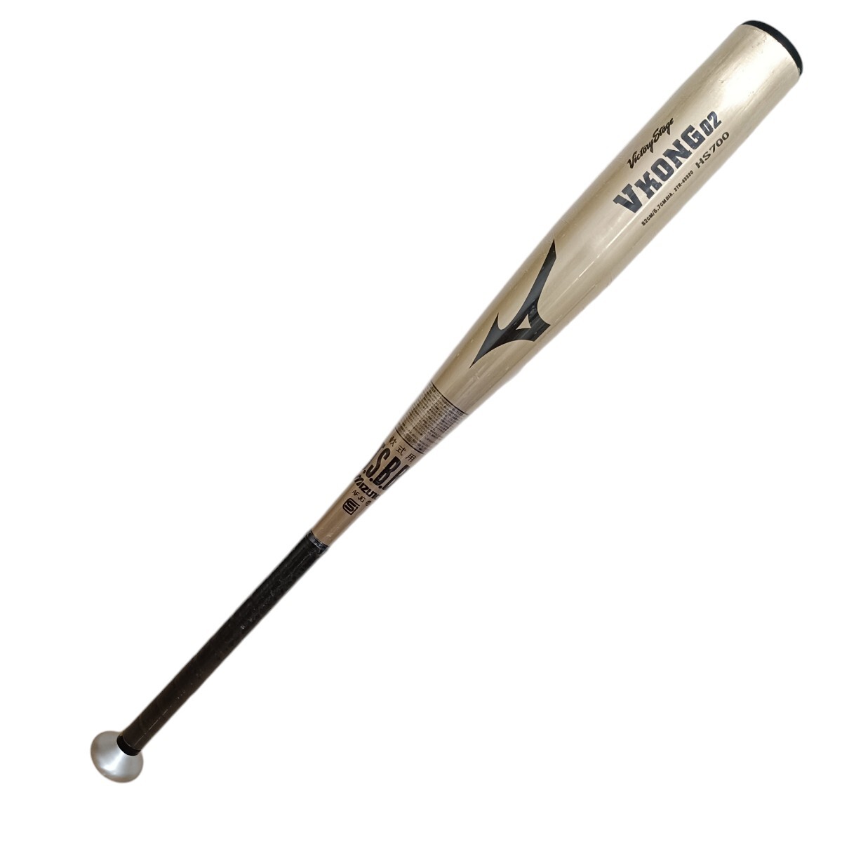 廃盤・未使用品】MIZUNO ミズノ V KONG 02 ブイ コング02 軟式用 金属