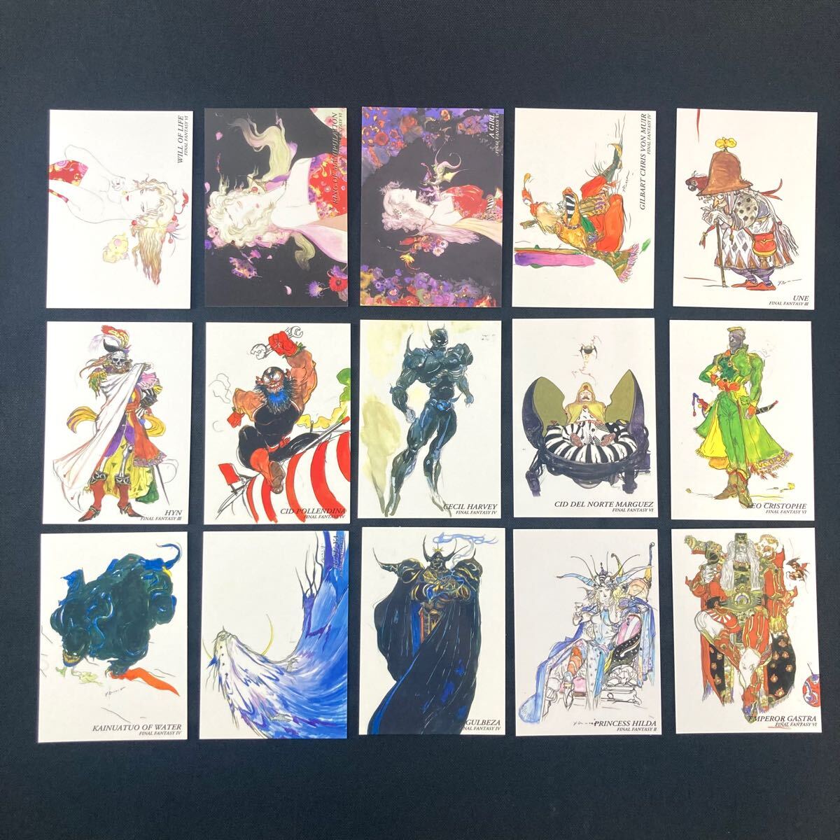 Yahoo!オークション - 1円〜 天野喜孝 ファイナルファンタジー アート