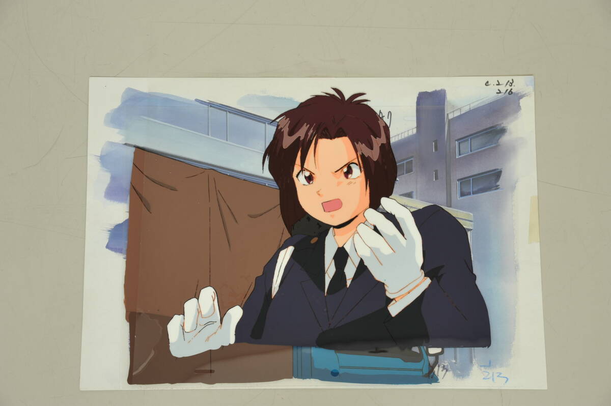 Yahoo!オークション - 背景付きセル画《44H》【逮捕しちゃうぞ】1セッ