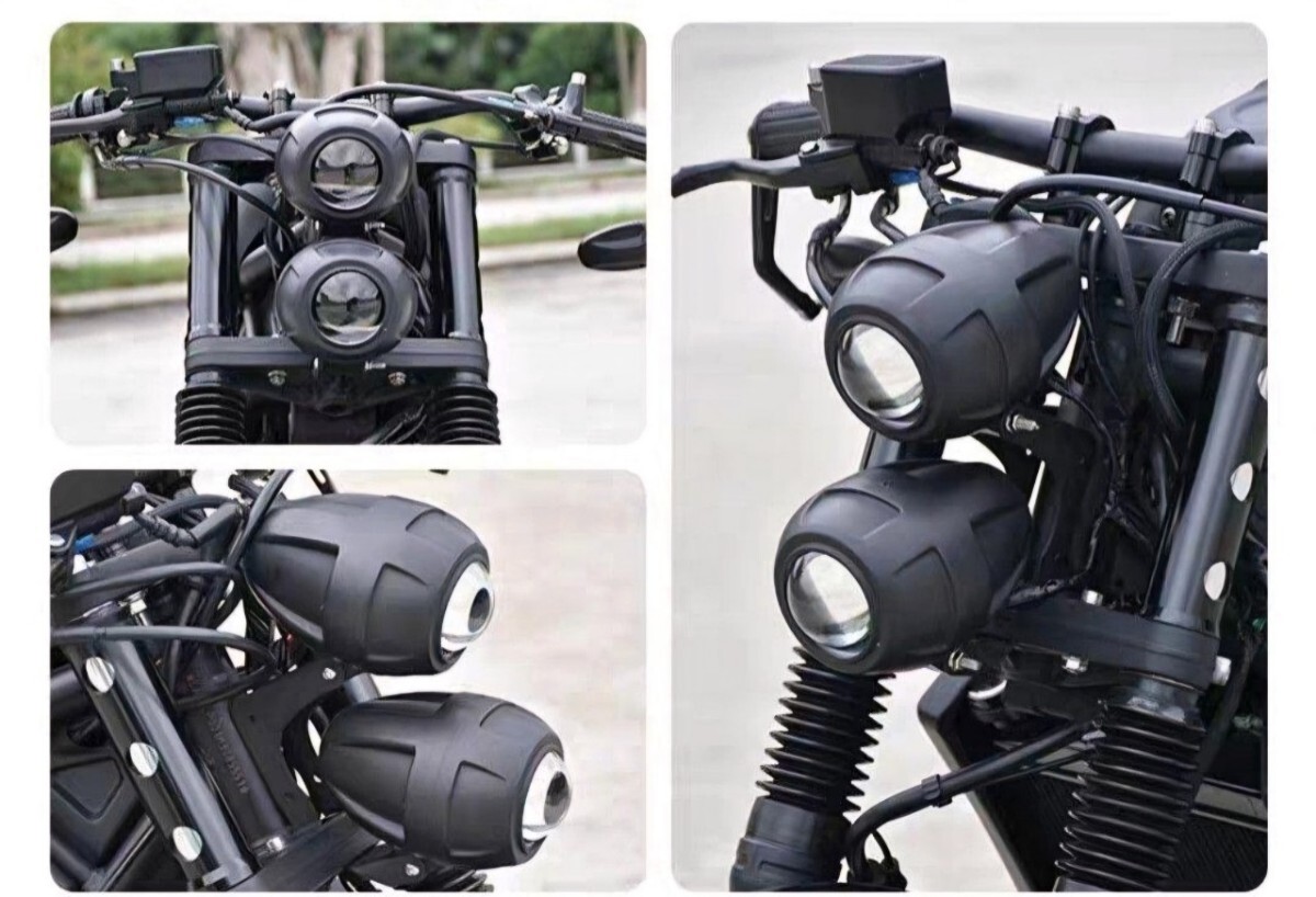 MOTOBOX レブル250 500 ヘッドライト 縦目 LED2灯化 キット｜Yahoo