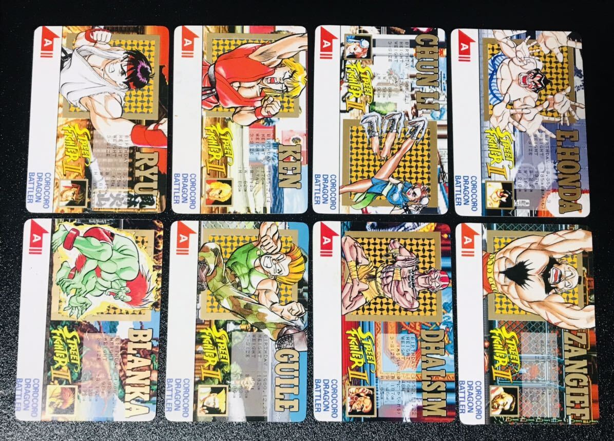 Yahoo!オークション - ストリートファイターⅡ カードダス コロコロ付