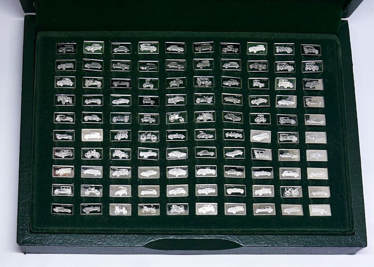 フランクリンミント『偉大なる自動車100種 純銀製ミニチュア