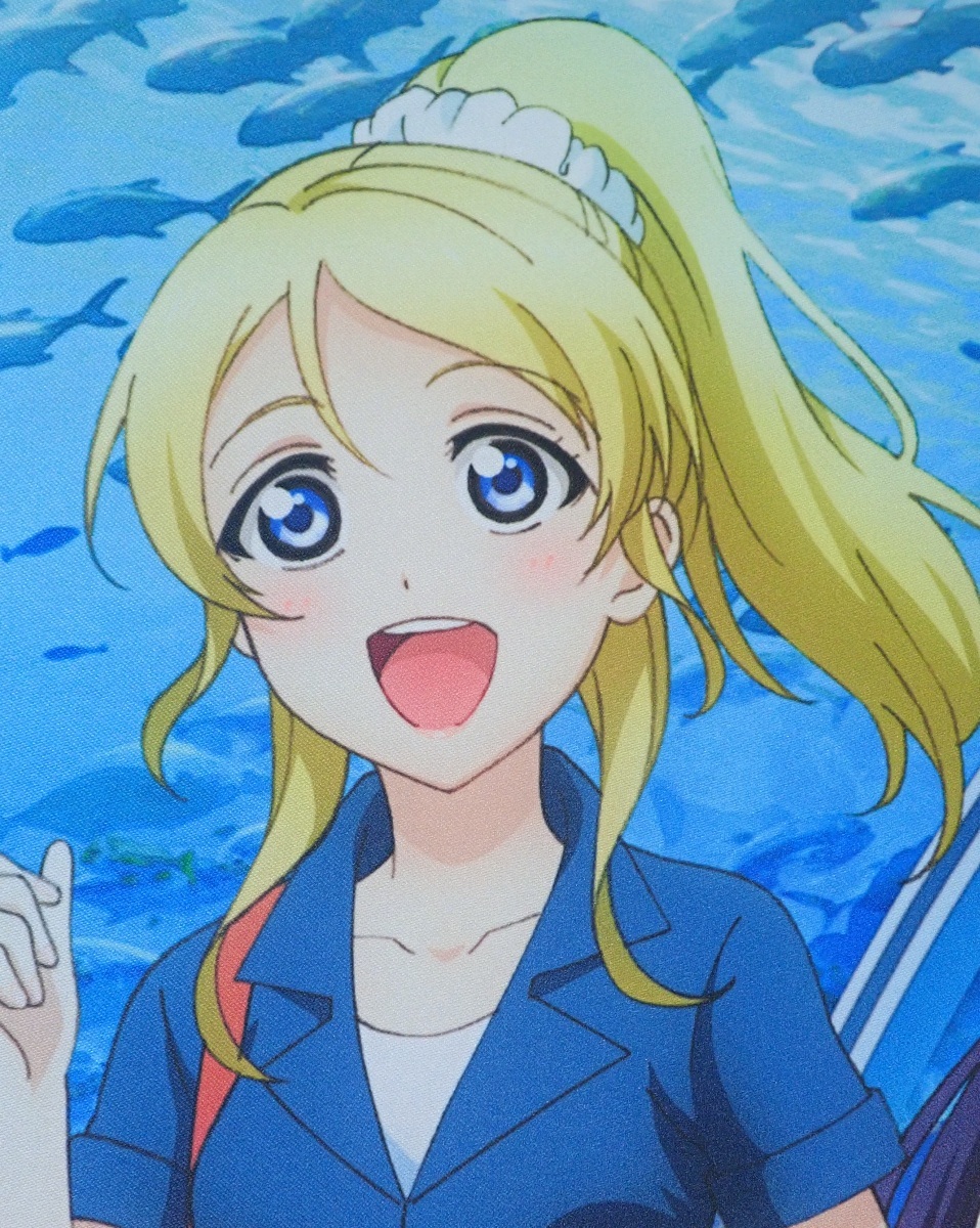 絢瀬絵里 ＆ 東條希 水族館デート タペストリー 「ラブライブ