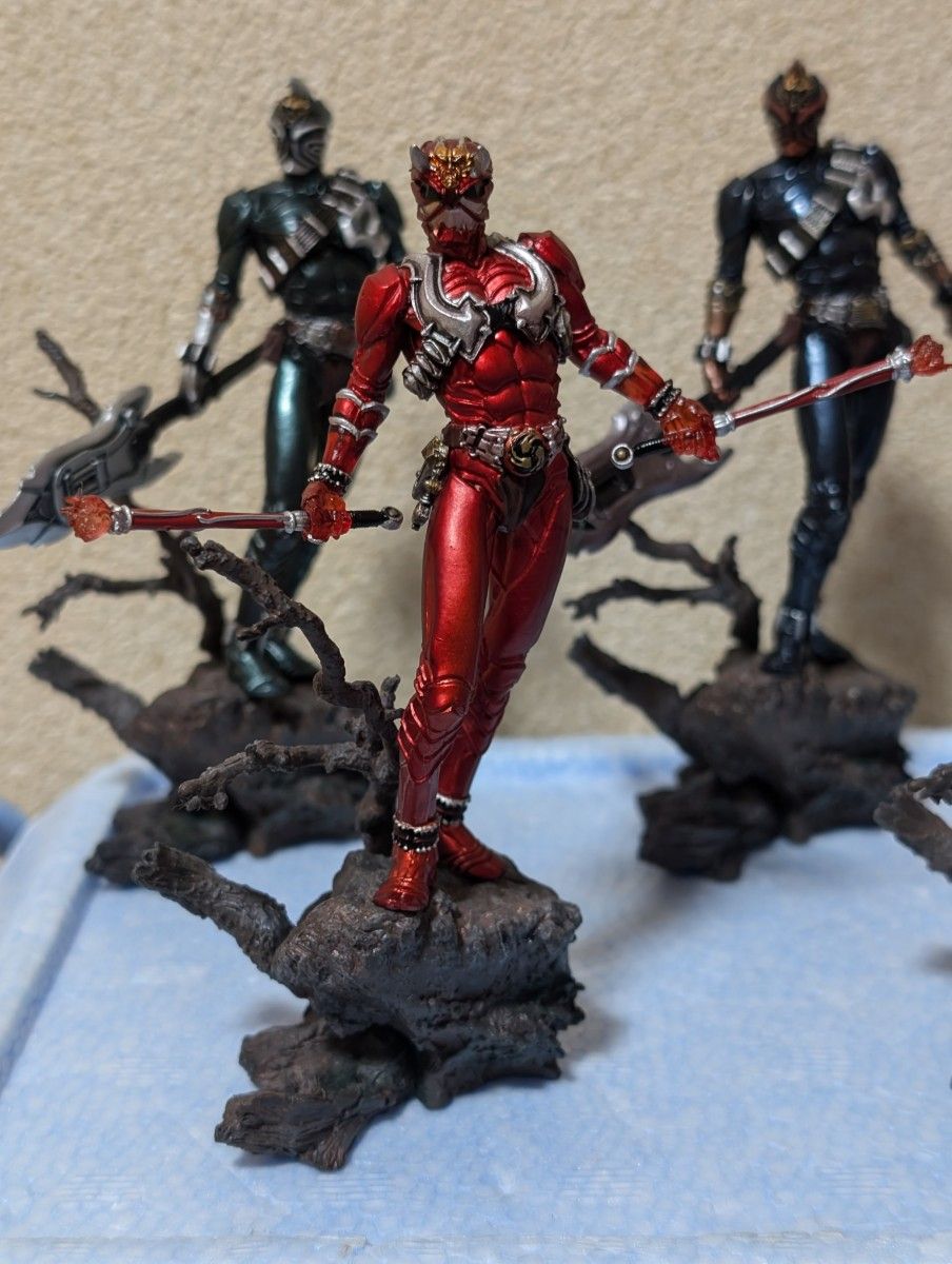 S I C 匠魂 仮面ライダー響鬼・響鬼紅・威吹鬼・轟鬼・斬鬼5体セット