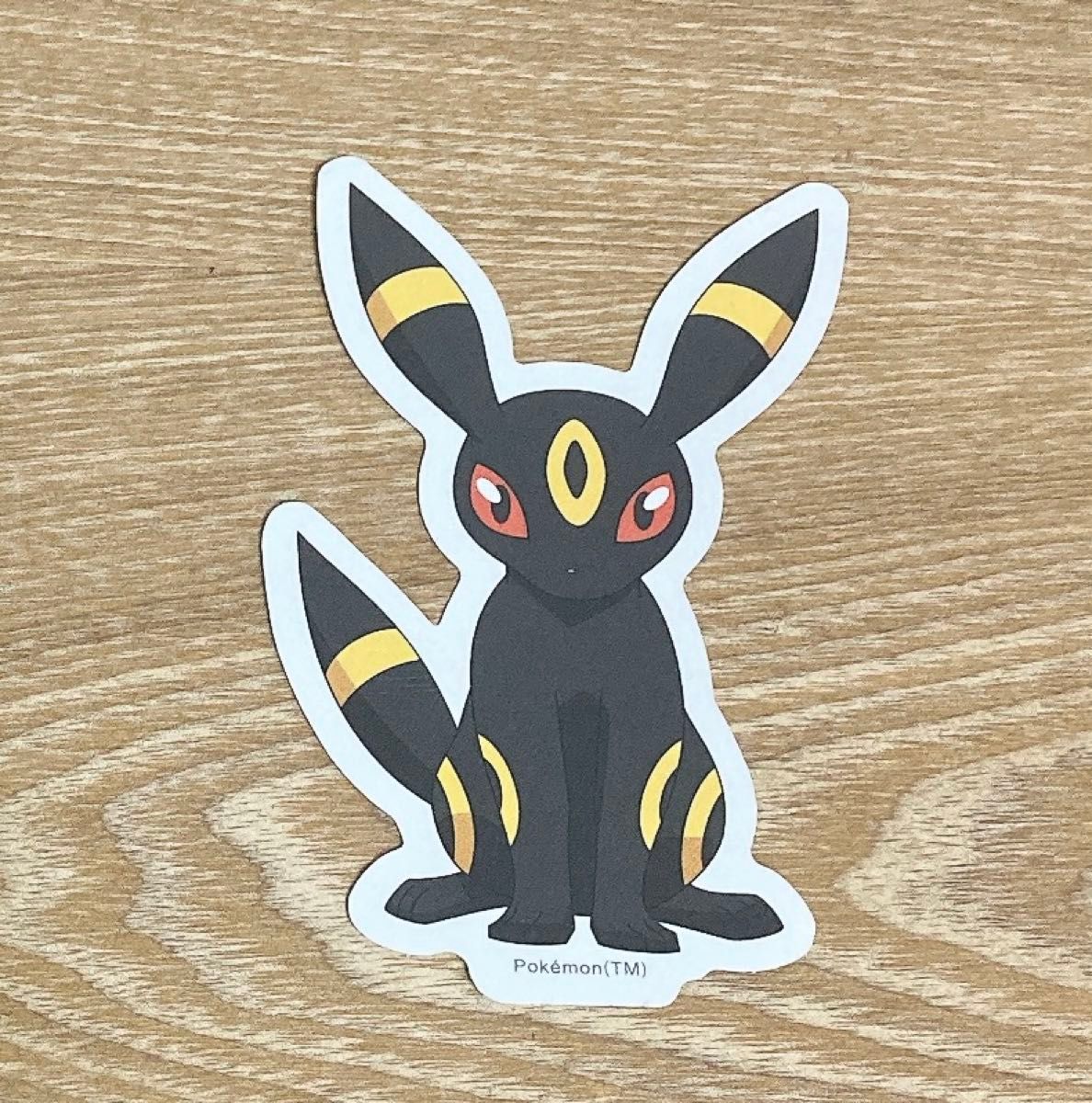 ポケットモンスター 耐水ステッカー シール ブラッキーポケモン